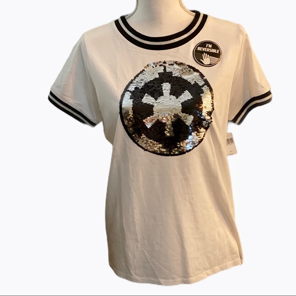 reversible sequin shirt star wars